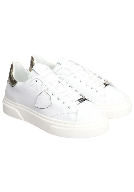 Scarpe bambina bianche in pelle Philippe Model | 78508/PIABIANCO